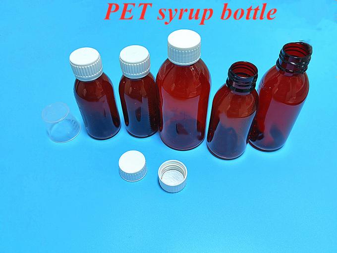 100ml 120ml 150ml Pet Empty Plastic Cough Medicine Bottle Oral Liquid Suspension Syrup Bottle