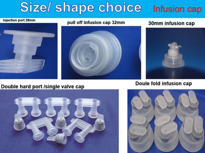 32mm Pharmaceutical IV Bottle Pull Ring Infusion Euro Head Cap