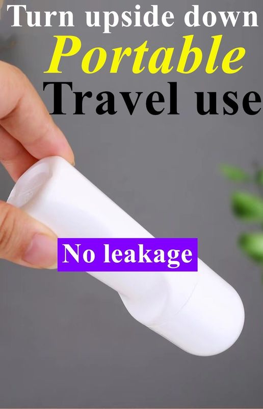 กระปุกพลาสติก HDPE ขนาด 30ml 50ml 60ml บนกระปุกดีโอเดอร์แรนท์ กระปุกว่าง กระปุกดีโอเดอร์แรนท์ กระปุกบรรจุด้วยลูกกลอง