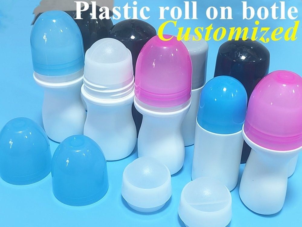 ครีมกันแดด HDPE 30ml 50ml น้ํามันอาลัยเปล่า ปลาสติกดีโอเดอร์แรนท์ กระปุกพลาสติก