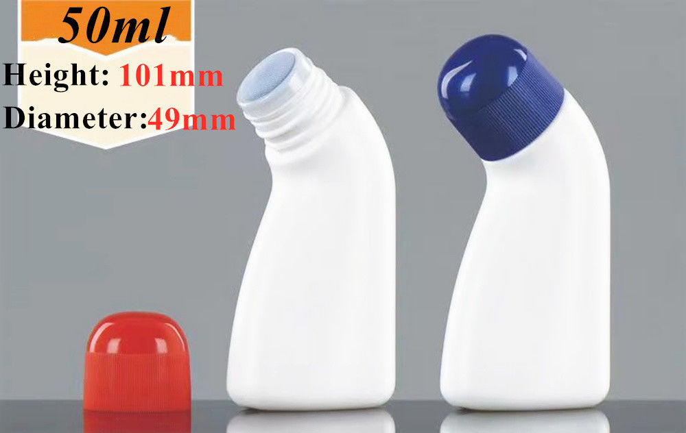 ครีมกันแดด HDPE 30ml 50ml น้ํามันอาลัยเปล่า ปลาสติกดีโอเดอร์แรนท์ กระปุกพลาสติก