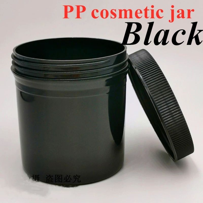 250ml 8oz 500ml 950ml 1000ml PP เครื่องสําอางพลาสติกใส ใส ใส ขาว กระปุก พลาสติก น้ํามันครีม กระปุกที่มีหมวกสกรู