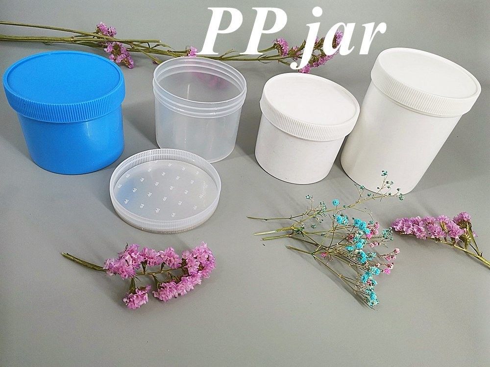 150 กรัม 250 กรัม 500 กรัม ขาวใส ใส ดํา แดง น้ําเงินกลม ปากกว้าง PP เครื่องสําอางพิเศษ หรูหรา กระปุกครีมพลาสติก