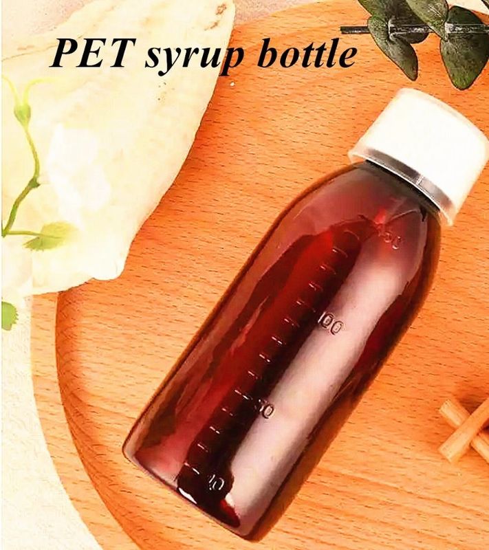 100 มิลลิลิตร 250 มิลลิตรยาเหลว แมเบอร์ PET ซีร็อปกลากกลากกลากกลากกลาก