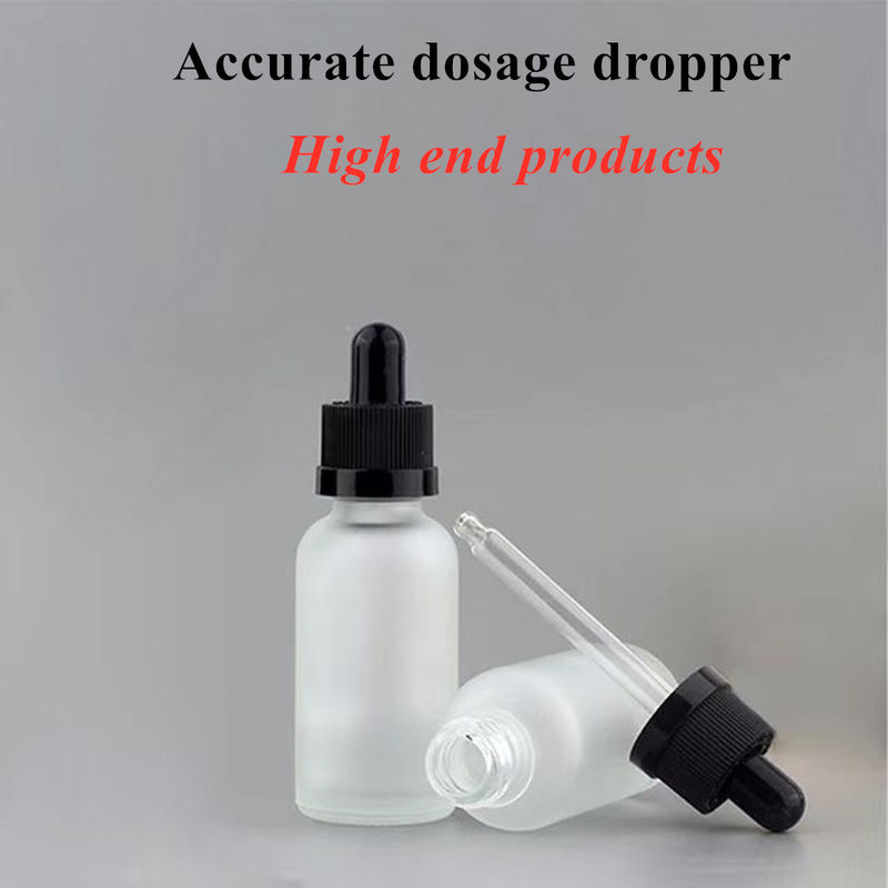 1oz 2oz 5ml 10ml 20ml 30ml 50ml 100ml ขาว กล่องแก้ว ดํา กล่องหยดสําหรับ Esse