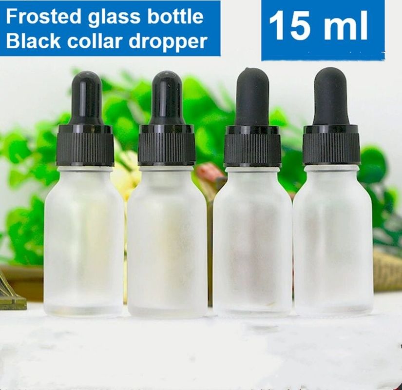 5 ml 10 ml 15 ml 20 ml 30 ml 50 ml เครื่องสําอางกลมเปล่า กระป๋องน้ํามันอาวุธ กระป๋องกระจกสีขาวแข็ง พร้อมท่อกระจก