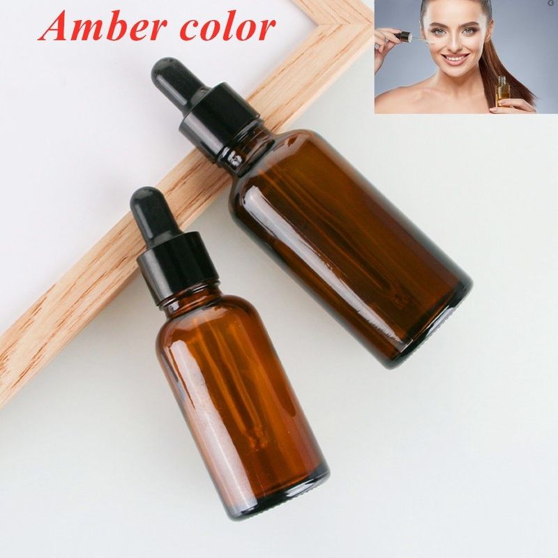 เครื่องสําอาง รักษาผิว 10ml 20ml 30ml 50ml 100ml กระป๋องน้ํามันอิเซนเซียลกลมเปล่า