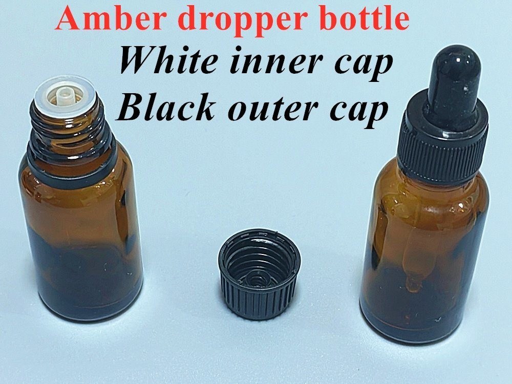 30ml 50ml 60ml 100ml น้ํามันผม เซรั่ม น้ํามันมีดโกน แอมเบอร์ สีน้ําตาลเปียกกลม น้ํามันอีเซียล กระปุกแก้ว