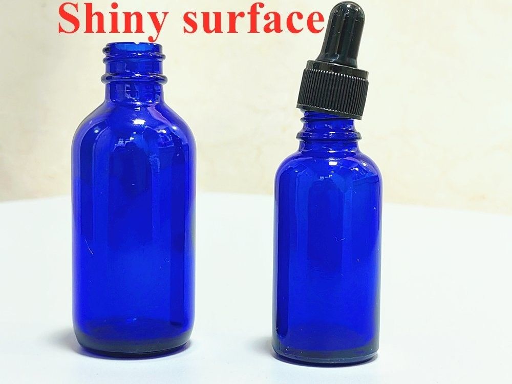 10ml 20ml 30ml 50ml เงินเปล่า บอสตัน รอบ การบรรจุเครื่องสําอาง ใส่อีเซนเชียลน้ํามันสีฟ้าเปล่า กระป๋องน้ําตกกระจกกระจก
