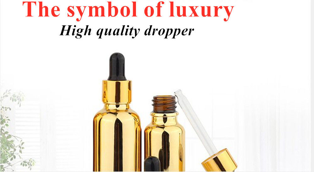 20ml 30ml 50ml เงินเปล่า สามารถใช้งานได้อีกครั้ง กล่องทองคําเครื่องสําอาง ซีรั่มการรักษาผิวหนัง น้ํามันสําคัญ กระปุกแก้ว