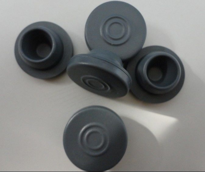13 มิลลิเมตร 20 มิลลิเมตร 32 มิลลิเมตร Medical Grey Lyophilization Butyl Rubber Stopper สําหรับกระจก