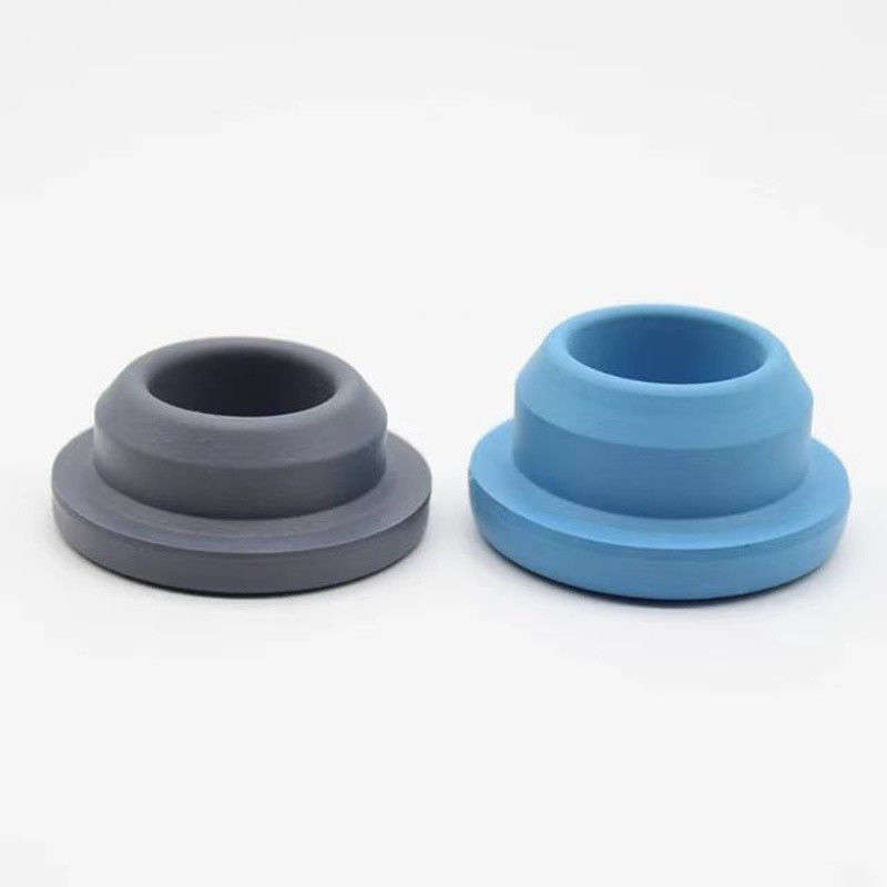 28 มม 32 มม เอธิลีนออกไซด์ สลบพัสดุการแพทย์ Bromo Butyl ยางยาง Stoppers สําหรับกระจกฉีด