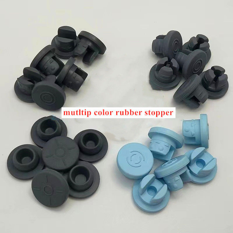 28 มม 32 มม เอธิลีนออกไซด์ สลบพัสดุการแพทย์ Bromo Butyl ยางยาง Stoppers สําหรับกระจกฉีด