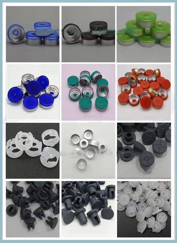 28 มม 32 มม เอธิลีนออกไซด์ สลบพัสดุการแพทย์ Bromo Butyl ยางยาง Stoppers สําหรับกระจกฉีด
