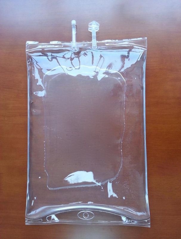 ขนาดใหญ่ 2000ml 3000ml 5000ml 7 มิลลิเมตร วัตถุปศพ ถุงสับซ้อน PVC ครั้งเดียว