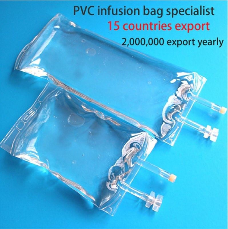 ขนาดใหญ่ 2000ml 3000ml 5000ml 7 มิลลิเมตร วัตถุปศพ ถุงสับซ้อน PVC ครั้งเดียว