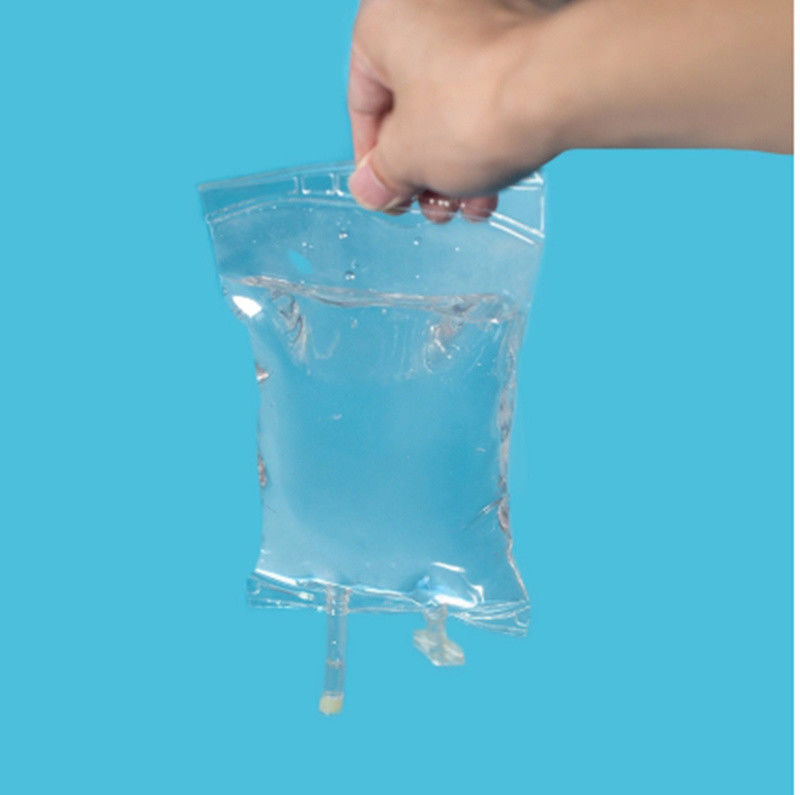 น้ํายาสําหรับการแพทย์ 5000 ml ถุงฉีดน้ําเปล่า 100 ml 500 ml โซเดียมคลอริด Non Dehp ถุงฉีดน้ํา IV ถุงฉีดน้ํา