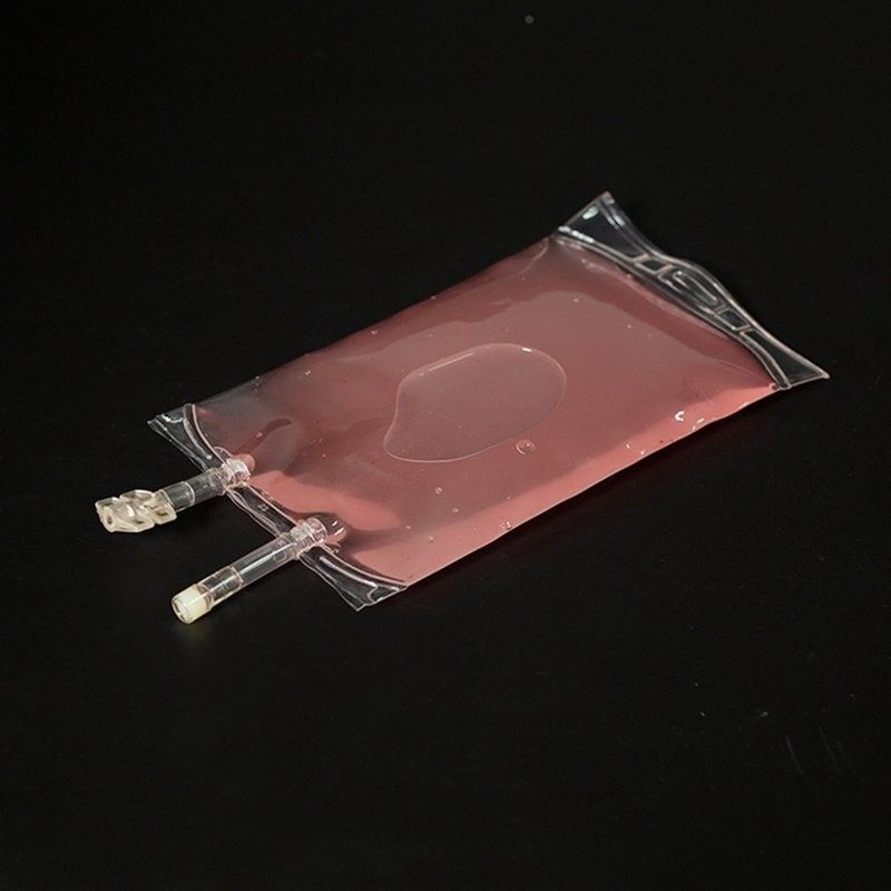 100 ml 250 ml 500 ml Single Port Double Port Medical PVC Empty IV Infusion Bag with Stopper ถุงน้ําเหลว pvc IV ที่มีช่องปิด