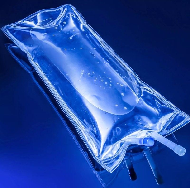 กระเป๋าฉีดน้ํายาพยาบาล PVC ครั้งเดียว 100ml 250ml 1000ml 2000ml Dehp ฟรี IV กระเป๋า IV กระเป๋าละลายของเหลว
