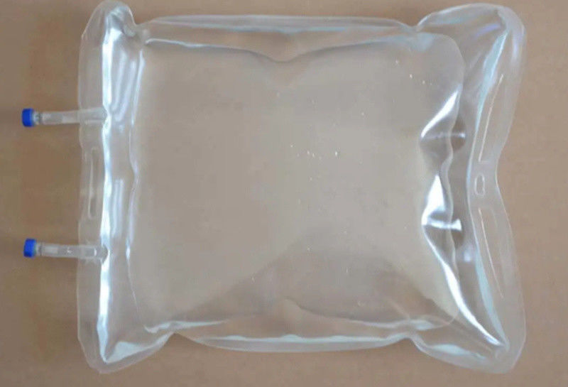 2000ml 3000ml 5000ml Butterfly Double Port Twist Off Transfusion กระเป๋าฉีด PVC ครั้งเดียวสําหรับการรักษาสัตว์