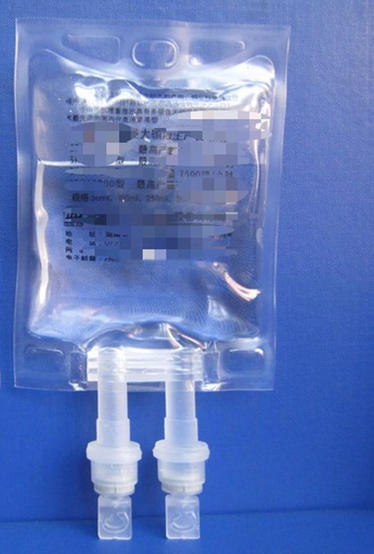 กระเป๋าสะพายน้ําแบบสเตอริล 100 ml 250 ml 500 ml 250 ml กระเป๋าสะพายน้ําแบบสเตอริล
