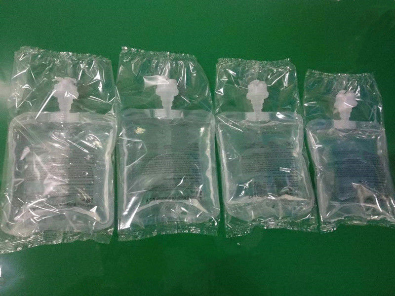 500 ml 1000 ml ซาเดียม คลอริด ซาลีนธรรมดา ถุงฉีดในหลอดเลือดดํา Single Port ไม่ PVC IV ถุงน้ําเหลว