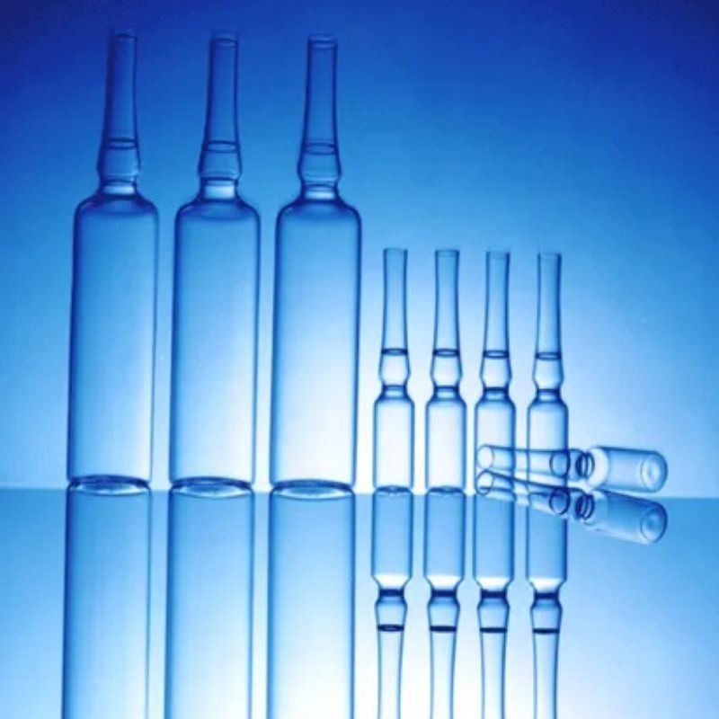 ใสทางการแพทย์ 2ml 5ml 10ml 20ml กระจกแก้ว Borosilicate ต่ํา ISO 10ml กระจกแก้ว Ampoule ต่ํา