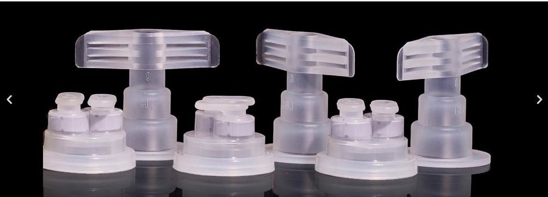 29 มม 30 มม PP Cap ถอนออกสําหรับถุง Infusion IV ไม่ PVC Film Euro Cap สําหรับถัง infusion พลาสติก