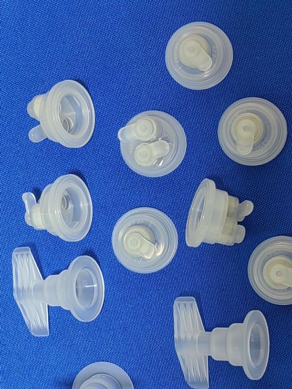 ไม่ PVC BFS ปิด Infusion Cap IV กระเป๋าเหลวดึงออก ปิด Euro Cap