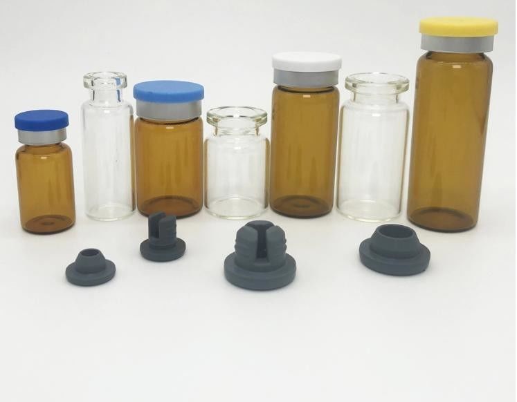 5 ml 7 ml 10 ml สดใส Amber Borosilicate วัคซีน กระป๋องแก้ว ท่อ ท่วม ท่วม