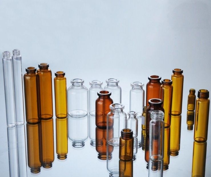 5ml 7ml 10ml ISO Medical สูตรฉีด กล่องแก้ว Borosilicate ต่ํา นิวเทรล Borosilicate