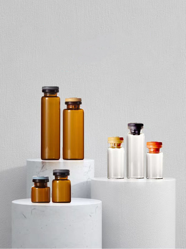 สารแพทย์ กระป๋องแก้วสแตริลสําหรับการฉีด 5ml 7ml 10ml 20ml กระป๋องแก้วท่อ