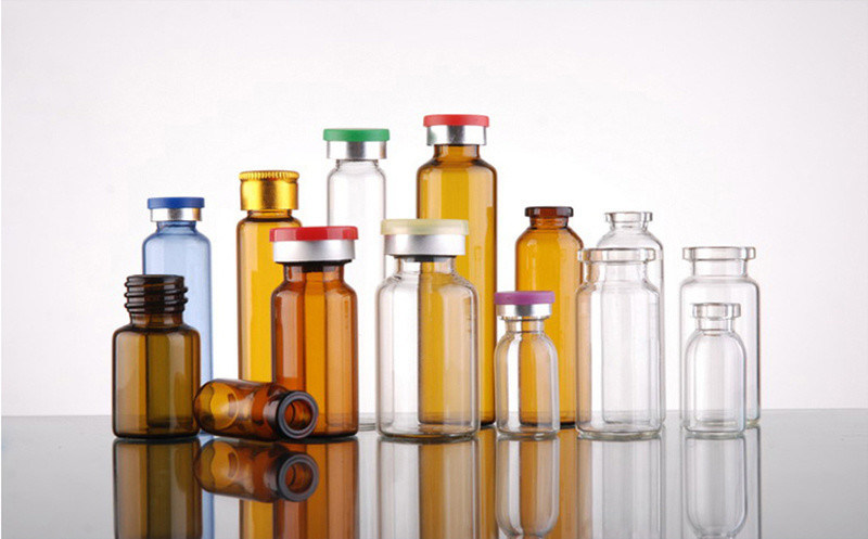 กระป๋องยาแก้วทางการแพทย์ใส กระป๋องยา 5ml 10ml 20ml กระป๋องยาแก้วใส แอมเบอร์เปล่า กระป๋องยาแก้วไร้เชื้อ