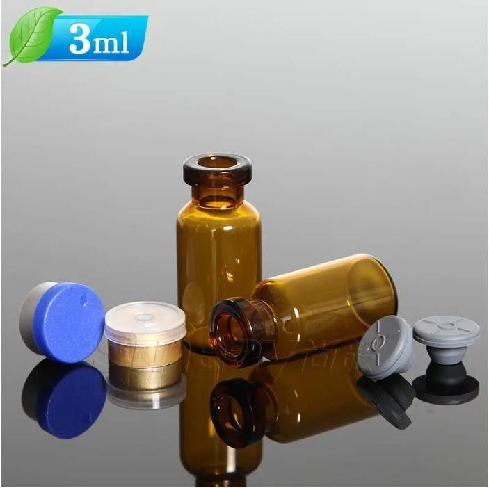 5 ml 7 ml กระจกโบโรซิลิเคตใสและน้ําตาล กระจกท่อกระจกสําหรับฉีดวัคซีน