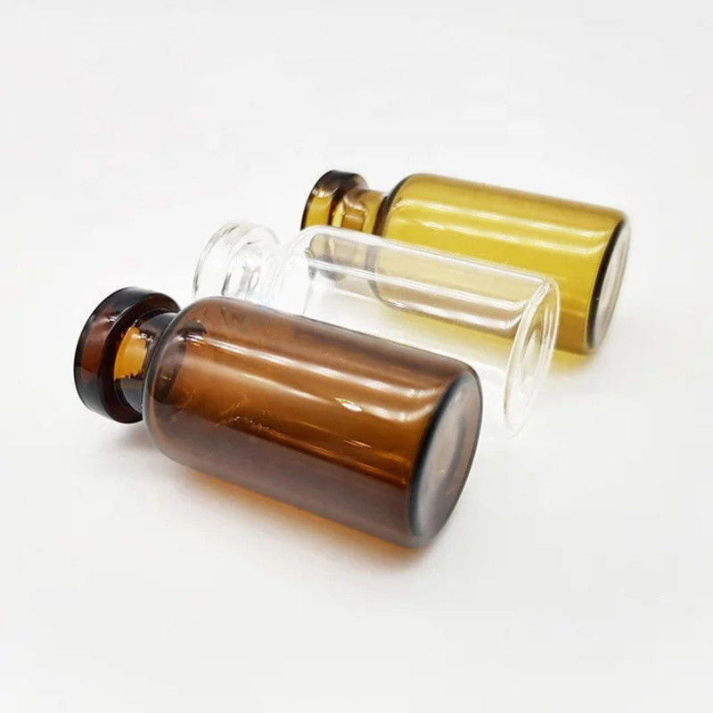 5 ml 7 ml กระจกโบโรซิลิเคตใสและน้ําตาล กระจกท่อกระจกสําหรับฉีดวัคซีน
