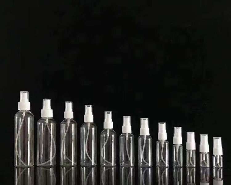 50ml 60ml 100ml PET สเปรย์พลาสติก PET สะอาดมือแบบครอบครอบ