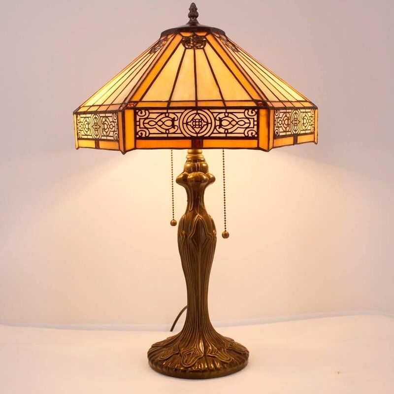 Hexagon 30cm 40cm โรงแรม Luxury Table Lamp บาร์ ห้องนอน ห้องนั่งเล่น ห้องนอน ทําด้วยมือ LED Glass Lamp